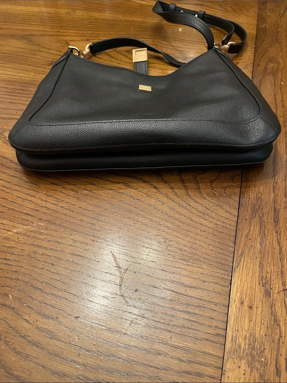 Kate Spade deco leather hobo bag